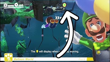 Popping GLITCHED balloons in Luigi