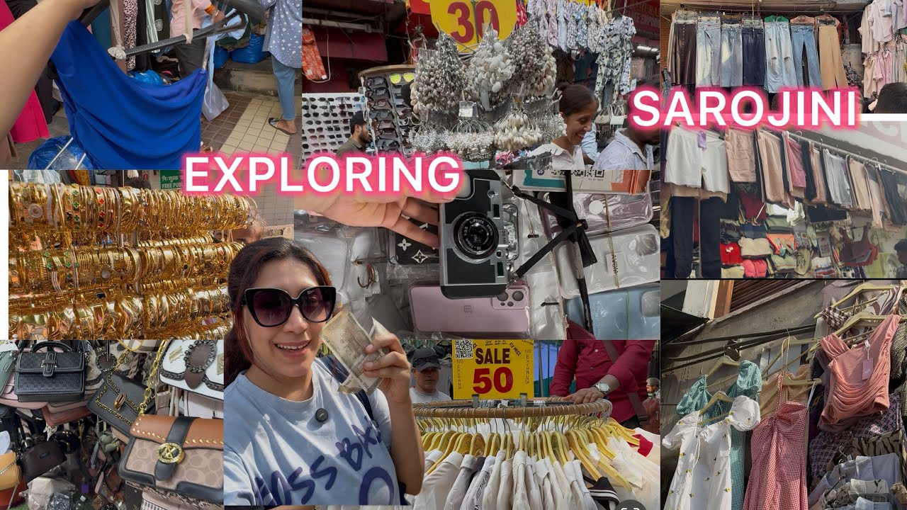 *HIDDEN GEMS* in SAROJINI NAGAR MARKET 😍 Trending & Affordable fashion in DELHI for GIRLS ✨