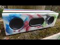 DIY. Bluetooth Speaker made of  Epoxy resin