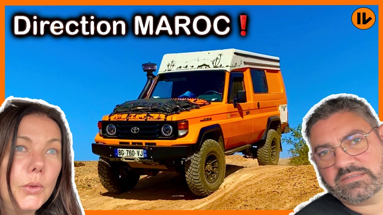 MAROC 🇲🇦 Ça commence mal❗️Avaries, Fuites, Pluie, RIEN ne va❗️(On a roulé 😅) 