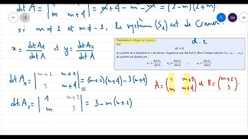 Algèbre 2, déterminants, exercice 14 fiche 2 (partie 1)