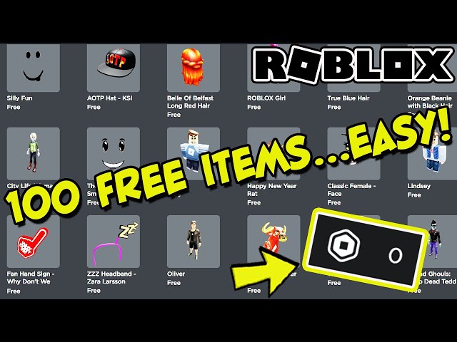 ROBLOX] How to get FREE items 2015 - video Dailymotion