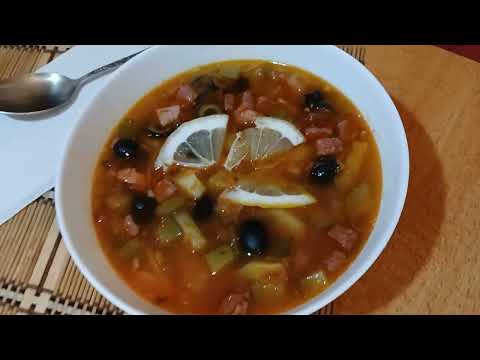 видео: Первый РАЗ  готовлю 🍽️СОЛЯНКУ🍝/ Нашла РЕЦЕПТ в интернете / Что-же У МЕНЯ 😜получилось⁉️