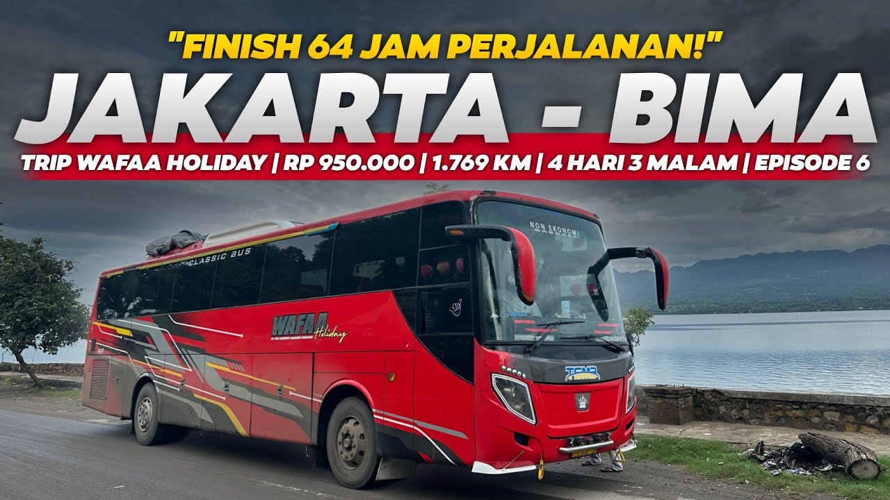 EPISODE 6 | SALUT‼️😱 AKHIRNYA FINISH TANPA TROUBLE‼️😍 - Trip Wafaa Holiday Jakarta - Bima