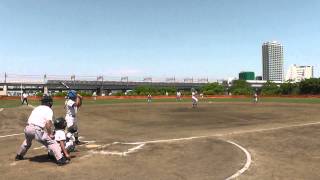 20140504（会長杯）ﾉﾝｷｰｽ〇9新作こども会　少年野球　川崎市高津区