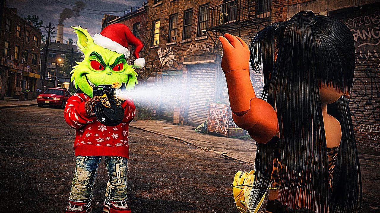 The Grinch Brought SWITCHES & DRACOS to the HOOD In Roblox FiveM