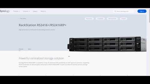 Synology RS2416RP+ Backup with Veeam 9.5
