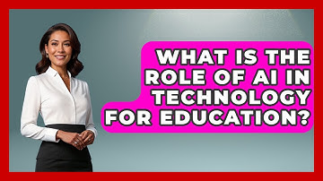 What Is the Role of AI in Technology for Education? | Teacher Tech Toolbox News