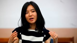North korean defector and author of "the girl with seven names"
hyeonseo lee explains how she escaped the country survived. originally
published on busin...