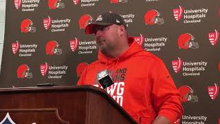 Browns coach Freddie Kitchens