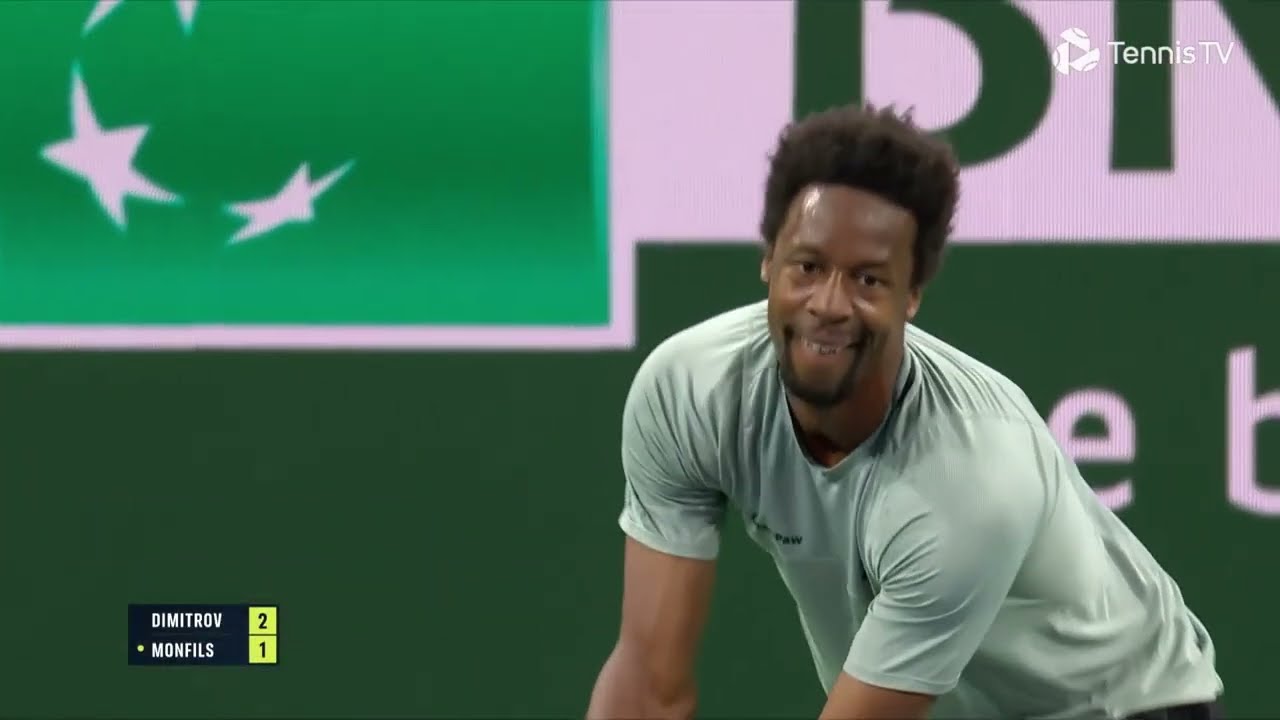 G. Monfils Vs. G. Dimitrov - Indian Wells R3 2025