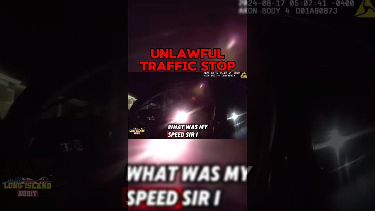 Traffic Stop For No Reason!
