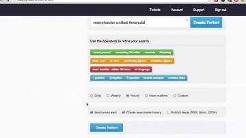 Twilert - Get Twitter search alerts via email