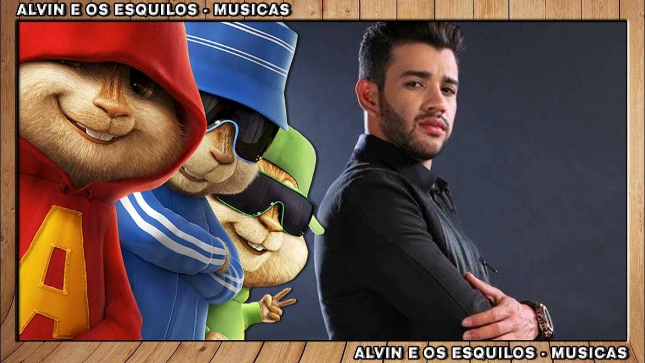 Gusttavo Lima Que Mal Te Fiz Eu Alvin e os Esquilos YouTube