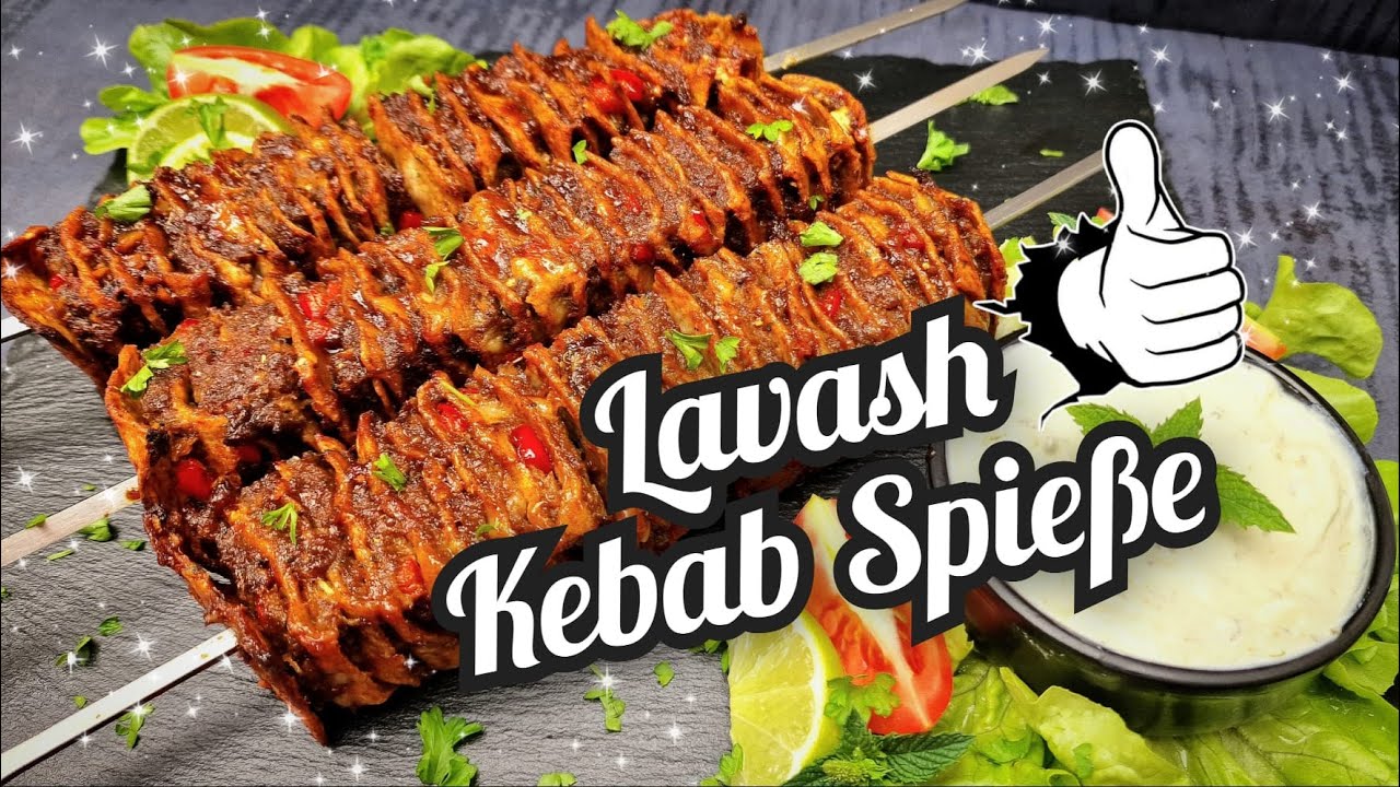 Diese Spieße müsst ihr probiert haben: Lavash Kebab Spieße