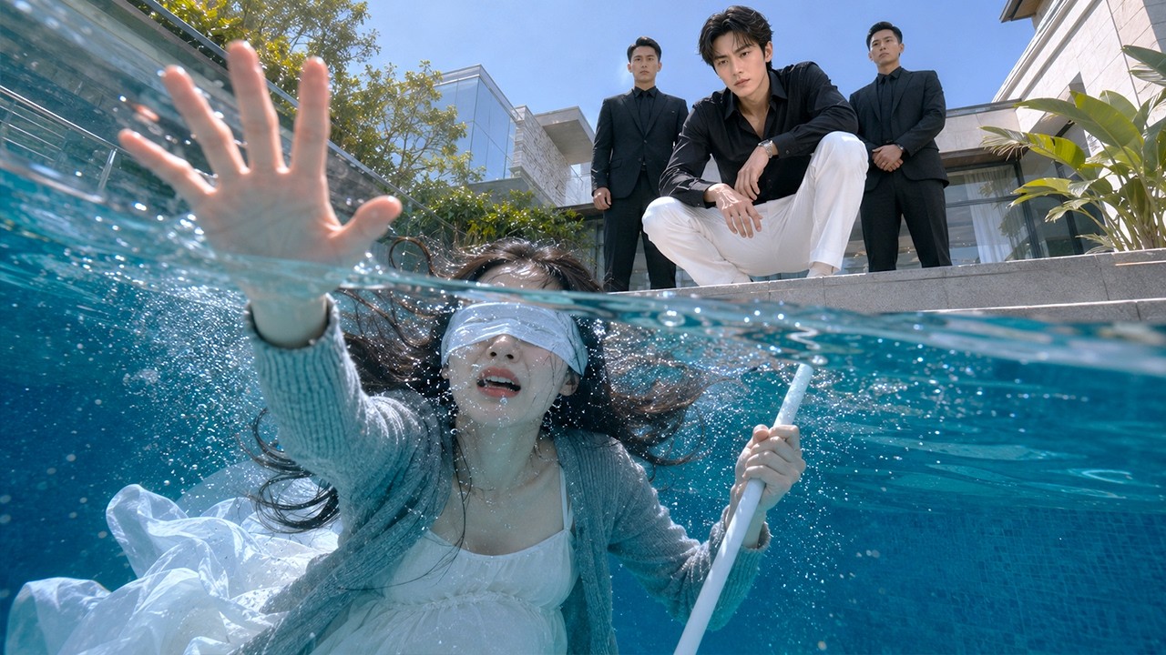 被冷血總裁推下泳池的20歲懷孕盲妻，竟是喚醒他的救命恩人！本以為只是個帶娃求嫁的下賤拜金女，豈料他就是孩子的親生爸爸，得知真相後總裁徹底慌了！結局大快人心！