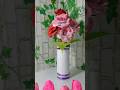 Beautiful Handmade Flower Vase 🌹 | Easy DIY Craft Idea for Home Decoration