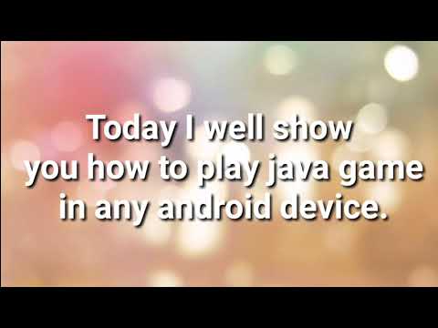 How to play java game in any android.with gameplay proof.