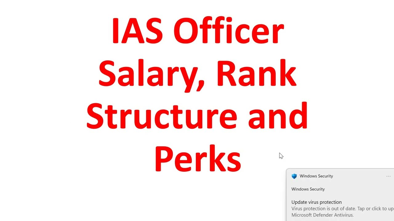IAS Officer Monthly Salary Rank Wise | Salary and Promotion of IAS Officer | In hand Salary of IAS