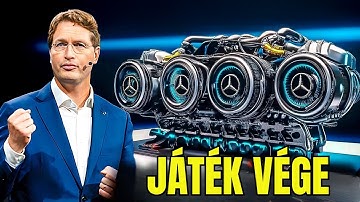 A Mercedes új motorja sokkolta az egész autóipart!