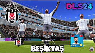 Dls 24 Bjk Modu Dream League Soccer 2024 Beşi̇ktaş Forma Ve Logo Tasarimi İspanyol Spi̇ker