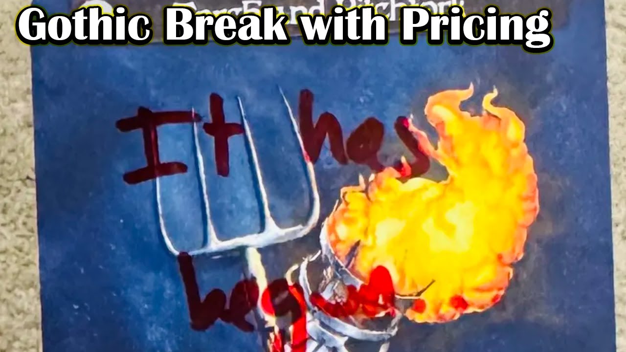 Игра Sorcery Gothic Break с ценами и объявлением для сообщества.