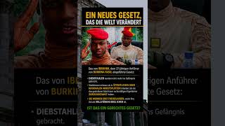🚨 Das Neue Gesetz aus Burkina Faso Schockiert Die Ganze Welt 😳