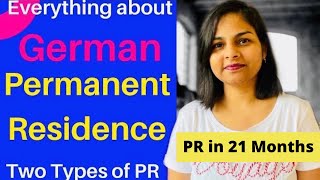 How to apply PR in Germany (2021) || Benefits of Permanent Residence in Germany [Hindi]