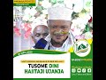 Tusome Dini Haiitaju Ujanja Mufti