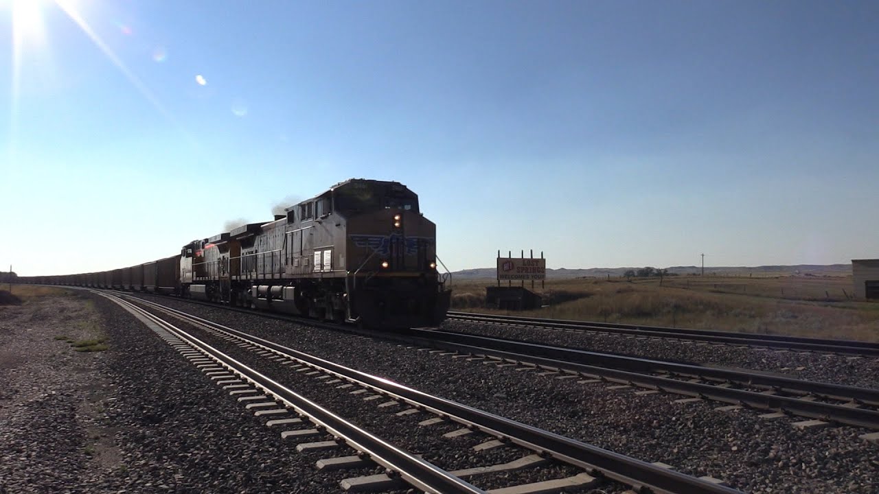 UP 5961 at Lost Springs (21AUG2016) - YouTube