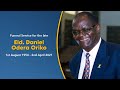 Funeral Service - Elder Daniel Odera Oriko | 07.04.2021