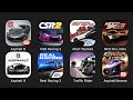 Asphalt 8, CSR Racing 2, Most Wanted, NFS No Limits, Asphalt 9, Real Racing 3, Traffic Rider...