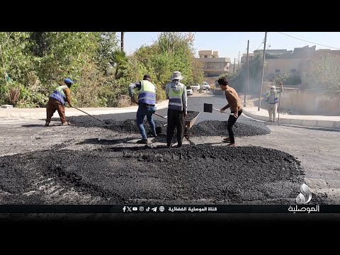 بتوجيه من محافظ نينوى أعمال مجسر سنحاريب تدخل مراحلها الاخيرة والافتتاح قريبا