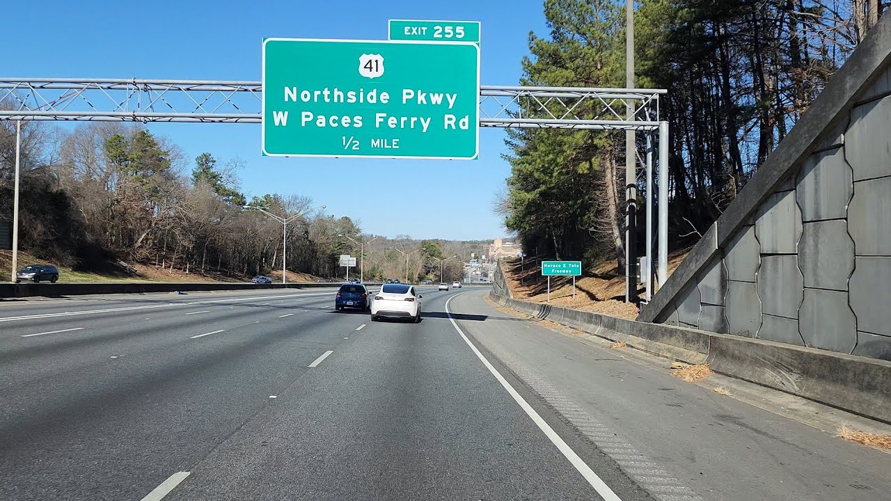 Новый год 2026, от Хауэлл Милл до I-285 Дефур 