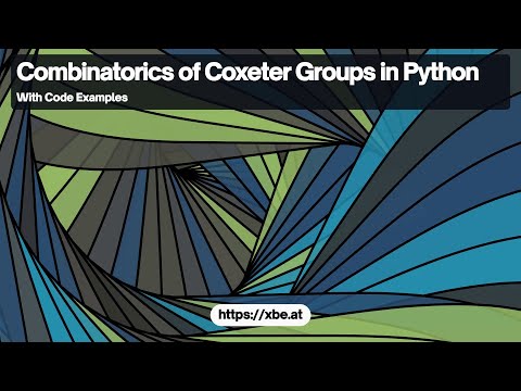 Combinatorics of Coxeter Groups in Python