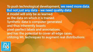 Quality Data for AI. Synthetic Dat Detail. ZUMOLABS #syntheticdata #computervision #datascience