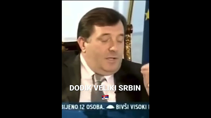 Dodik Priznaje Genocid