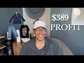 From Thrift to $388 Profit in 7 Days (What Sold on Poshmark, eBay and Depop)