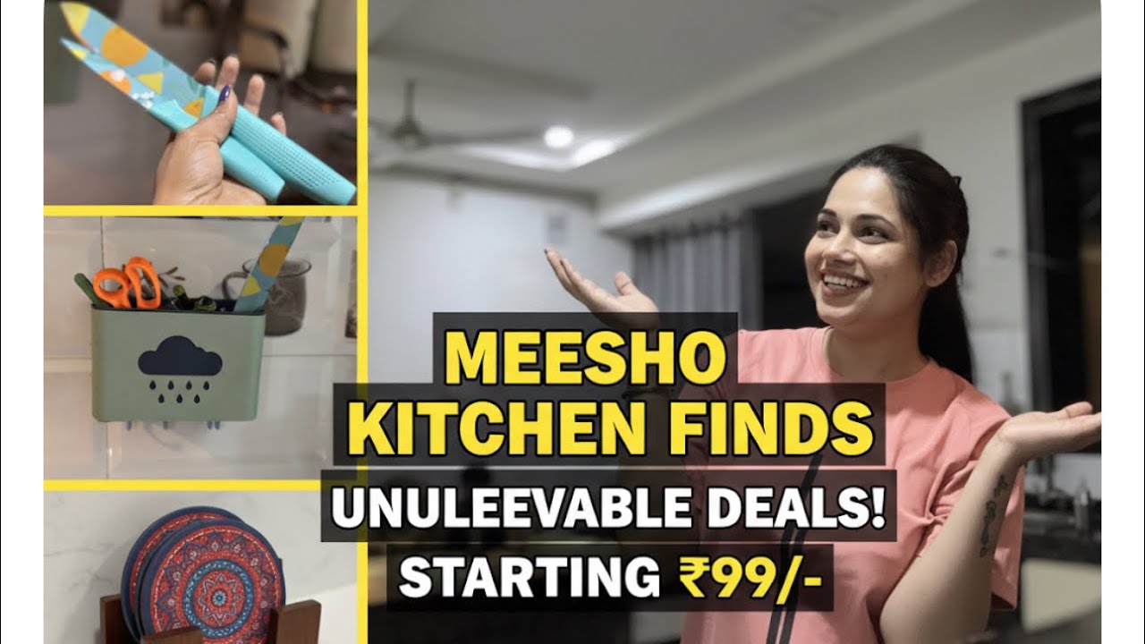 Messho kitchen find 🍁under 99 rs only #longvideo 