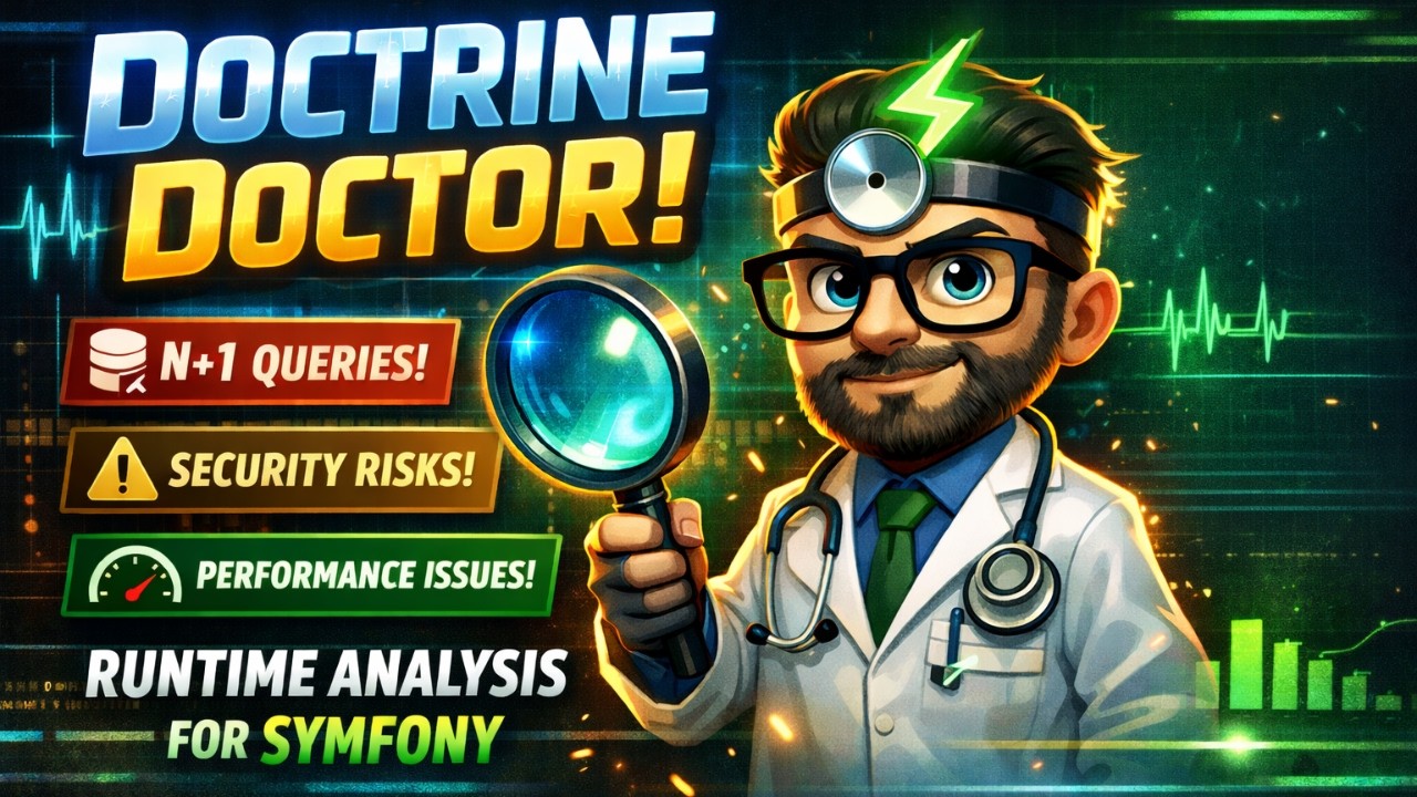 Doctrine Doctor : Ton ORM est malade ? Voici le diagnostic 🩺