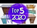 Top 5 Furniture Flips, Trash to Treasures, and Curbside Finds of 2020