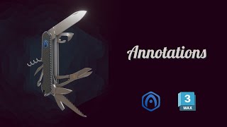 Verge3D for 3ds Max Basics - 08 - Annotations