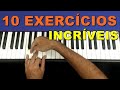 Top 10 Exercícios de Teclado para Iniciantes