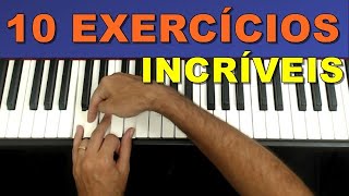 Top 10 Exercícios de Teclado para Iniciantes