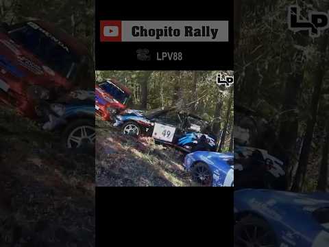 CRAZY! 🤯 A little gravel and everyone's out #chopito #crash  #rally #wrc #compilation #rallye