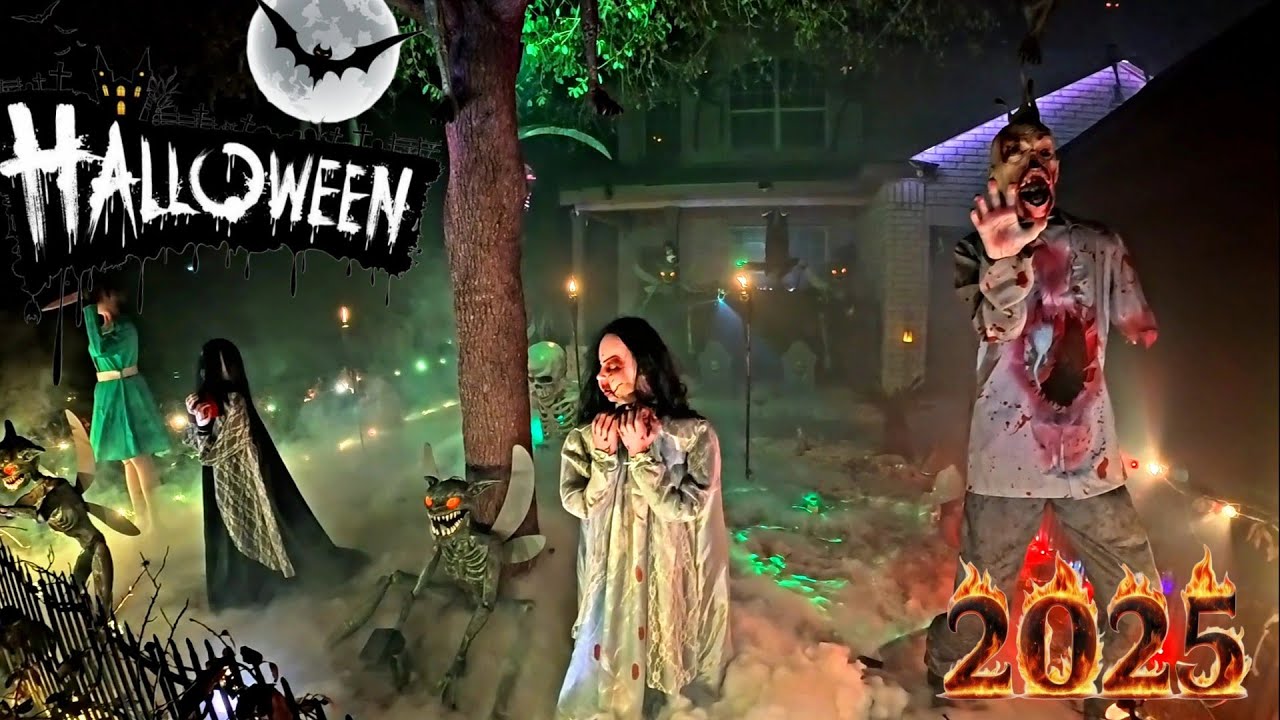 Halloween Yard Display Halloween Night 2025