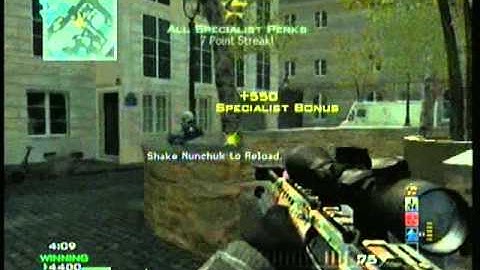 MW3 Wii TDM - Barrett on Resistance