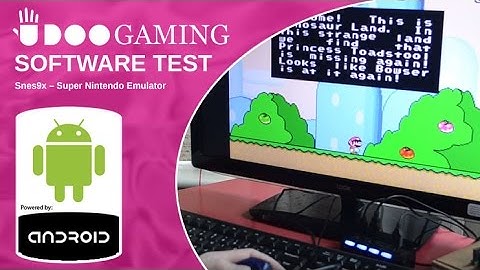 Snes9x running on the UDOO Quad Core - Super Nintendo emulator - #udoogaming