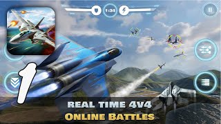 Steel Wings: Aces Gameplay Walkthrough Part 1 (Android, IOS) screenshot 2