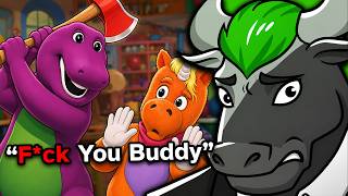 Barney VS Buddy Got Ugly!